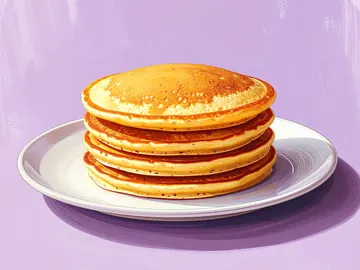 Symbolbild: American Pancakes (dicke amerikanische Pfannkuchen)