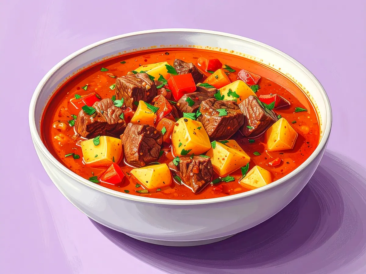 Symbolbild: Gulyás (ungarische Gulaschsuppe)