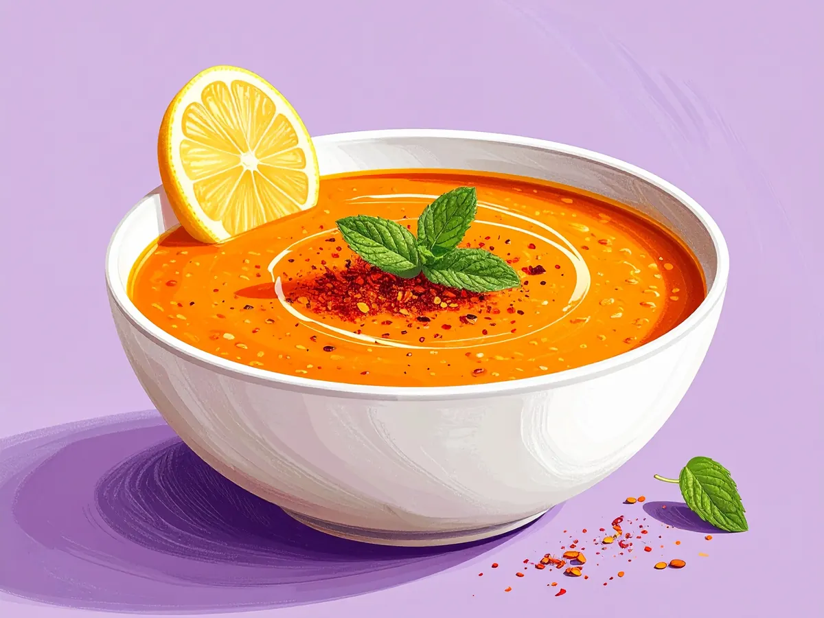 Symbolbild: Mercimek çorbası (rote Linsensuppe)