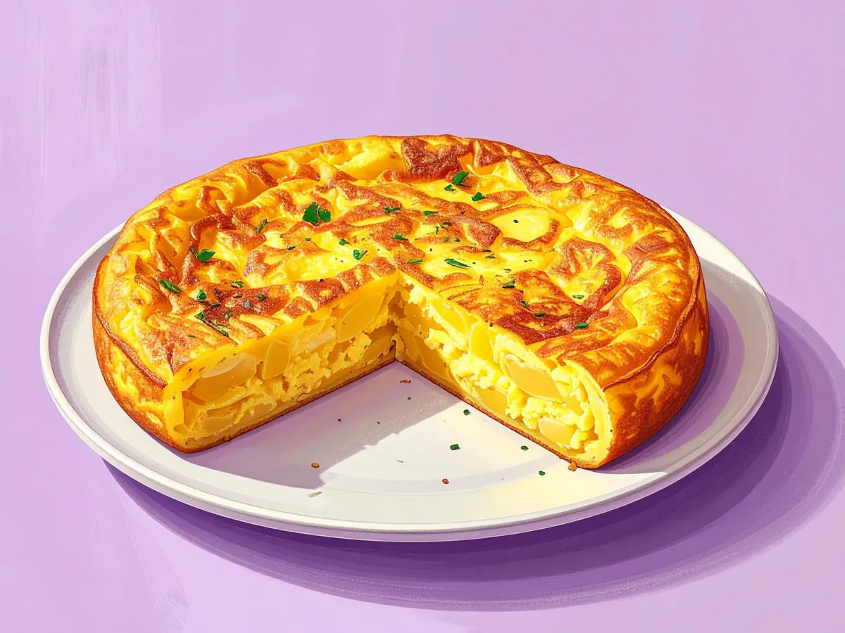 Symbolbild: Tortilla española (spanisches Kartoffelomelett)