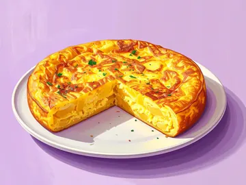 Symbolbild: Tortilla española (spanisches Kartoffelomelett)